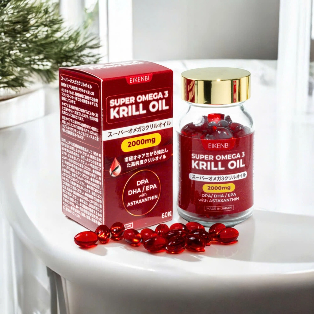 Dầu nhuyễn thể Super Omega 3 Krill Oil 2000mg Eikenbi (Sao chép) - Ảnh 6