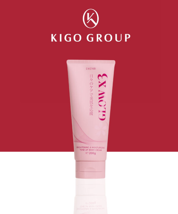 Kem Dưỡng Trắng Nâng Tone Body Glow X3 Eikenbi 200gr