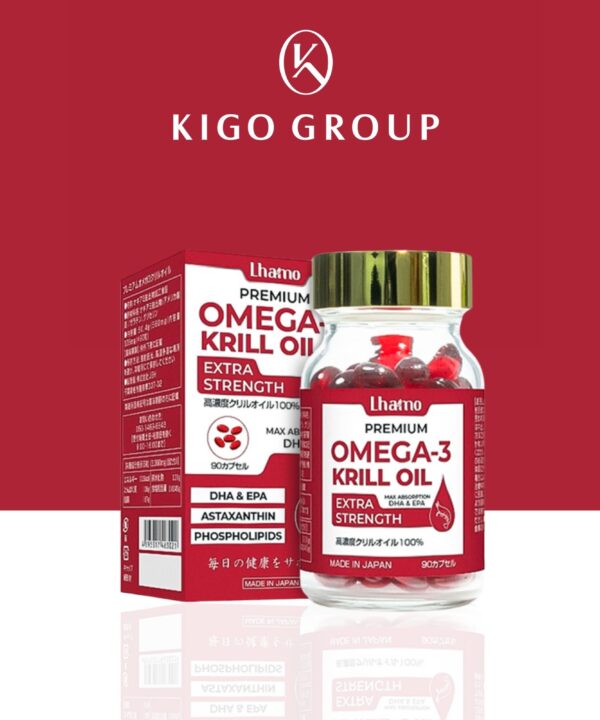 Viên Uống Dầu Nhuyễn Thể Lhamo Premium OMEGA-3 Krill Oil