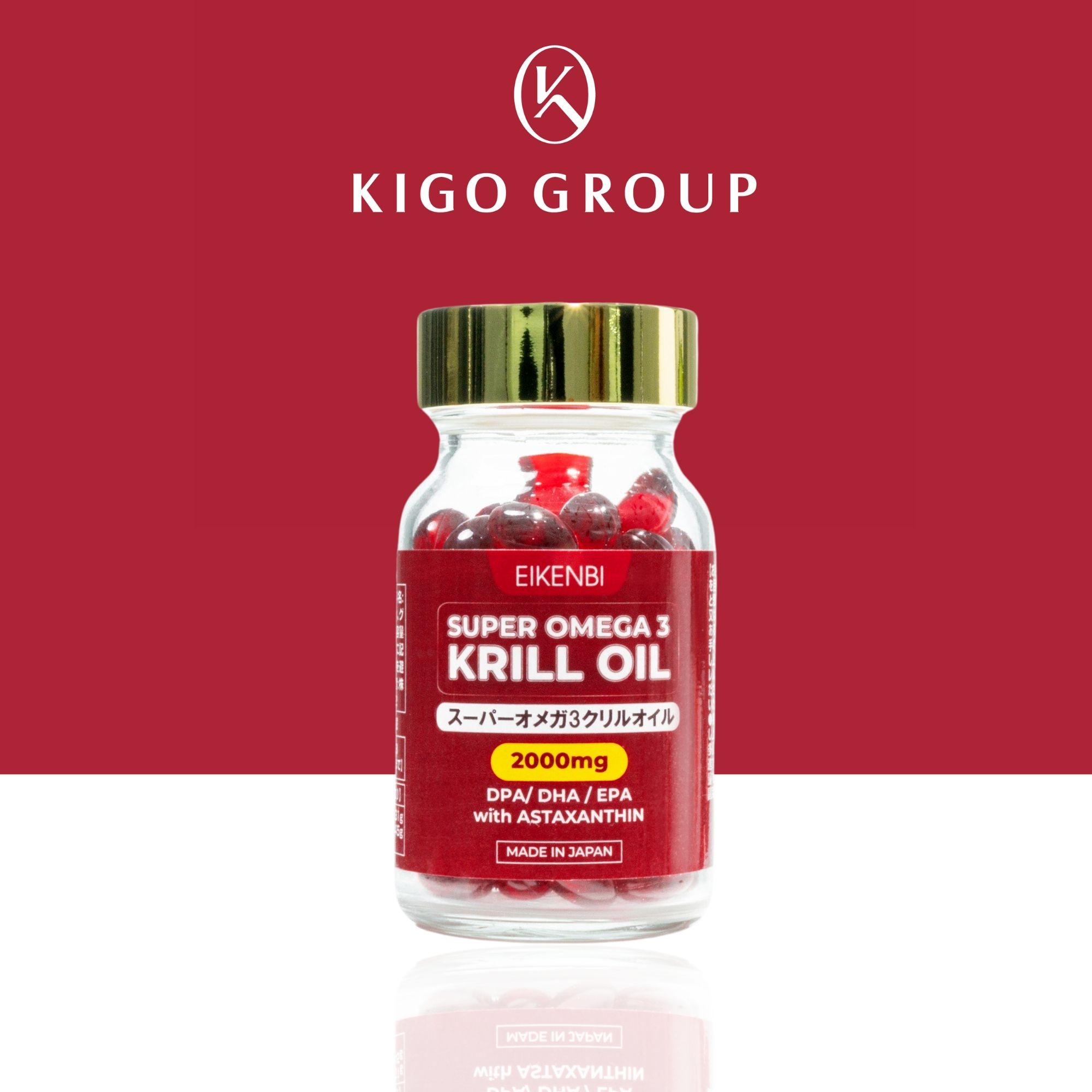 Dầu nhuyễn thể Super Omega 3 Krill Oil 2000mg Eikenbi (Sao chép)